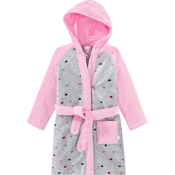 Schiesser Velours Kinder-Bademantel