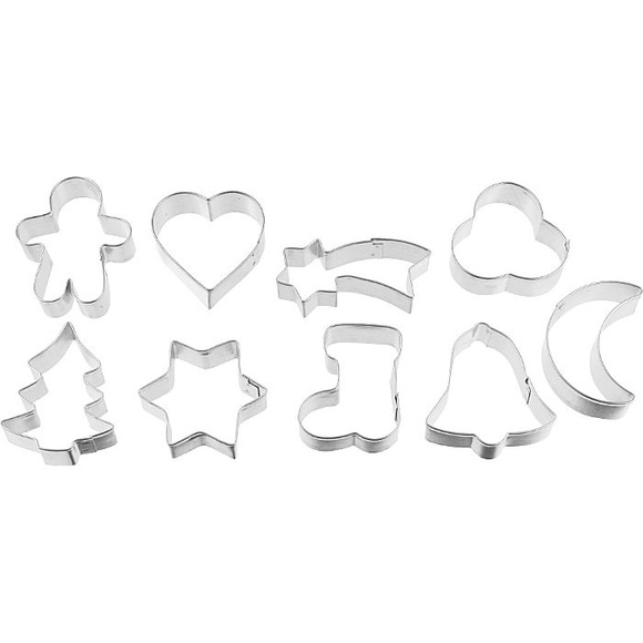 FackelmannPatisserie Ausstecherset 9-teilig