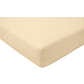 Samt-Velours-Spannbetttuch Estella beige Größe: 018