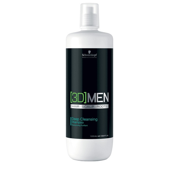 Schwarzkopf Professional 3DMen Deep Cleansing Shampoo (cura dei cap...