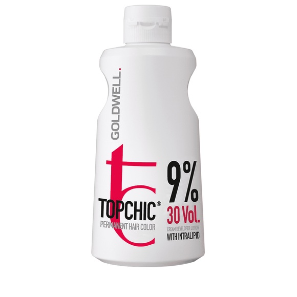 Goldwell Topchic Permanent Hair Color Lotion 9% 1000ml (33.8oz)