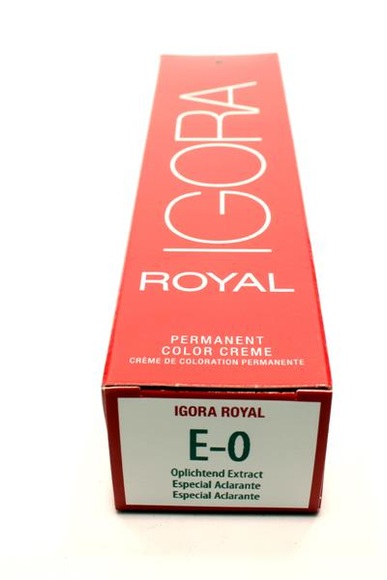 Schwarzkopf Professional Igora Royal Permanent Color Creme E-0 Lightening Extrakt