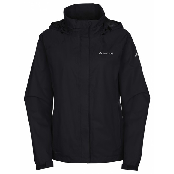 Vaude Damen Flucht Fahrrad leichte Regenjacke - Schwarz 38