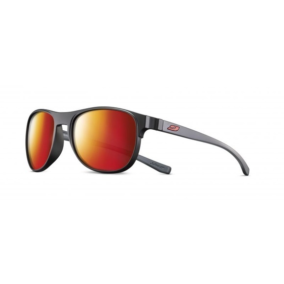 Julbo Sonnenbrille Jurney - Schwarz-Matt Grau, Multilayer Rot