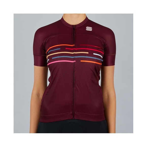 Sportful Vélodrome Kurzarm Trikot Damen rot 2021 L Rennvelo Trikots