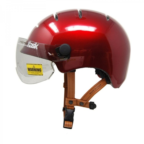 Kask Lifestyle Helm Inkl. Visier bordeaux 2020 M | 51-58cm Trekking & City Helme