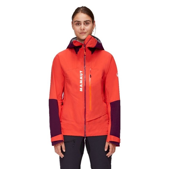 Mammut Aenergy Air Hardshell Kapuzenjacke Damen lila 2021 L Regenjacken