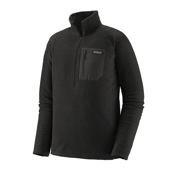 Patagonia Herren R1 Air Zip Shirt (Größe S, Schwarz)