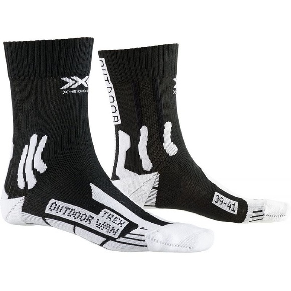 X-Socks Trek Outdoor Socks Damen black melange EU 37-38 2019 Trekking- & Wandersocken