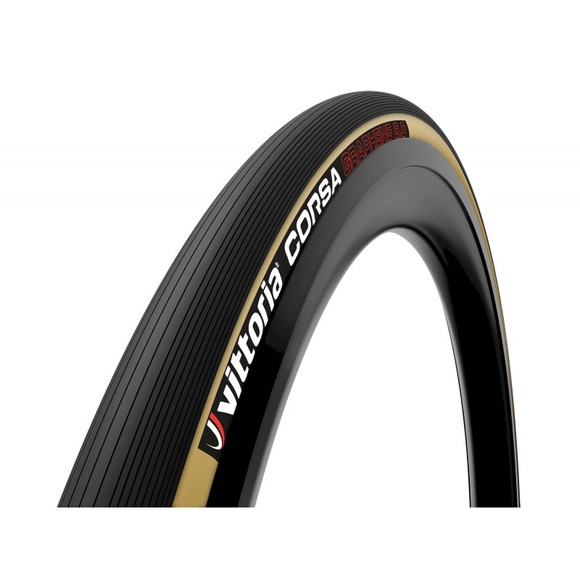 Vittoria Corsa Faltreifen 700 x 25c beige 25-622 | 700x25 2019 Rennvelo Reifen