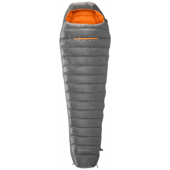 Y by Nordisk Phantom 770 Schlafsack XL grau/orange Left Zipper 2021 Schlafsäcke