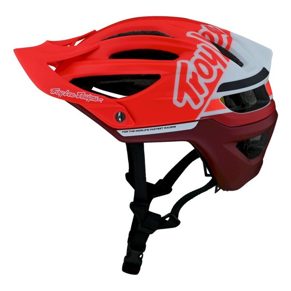 Troy Lee Designs A2 Mips Helmet - MTB-Helm Silhouette Red M / L