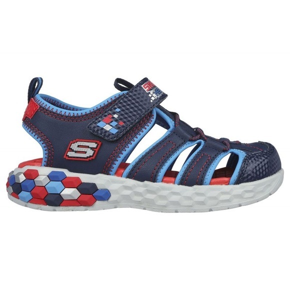 Skechers Mega - Splash 2.0 - Wandersandalen - Kind Navy / Red 31