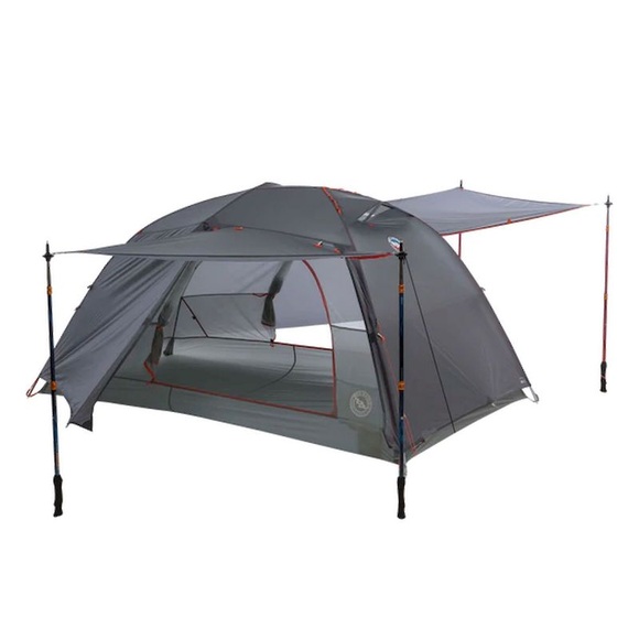 Big Agnes Copper Spur HV UL2 mtnGLO Zelt silver/gray 2020 Zelte