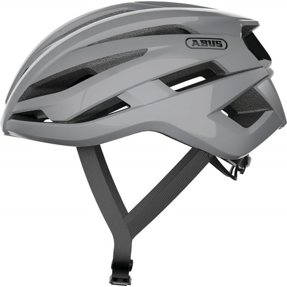 Abus StormChaser Velohelm grau