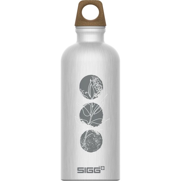 Trinkflasche Unisex Hellgrau 0.60L