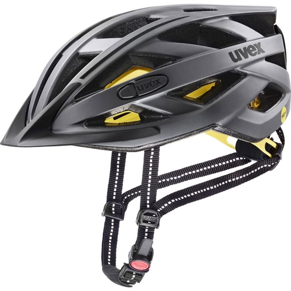 Uvex City i-vo MIPS Fahrradhelm (Schwarz)
