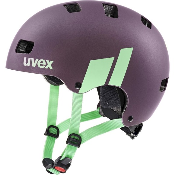 Uvex Velohelm Kinder Kid 3 CC - Plum-Mint Mat