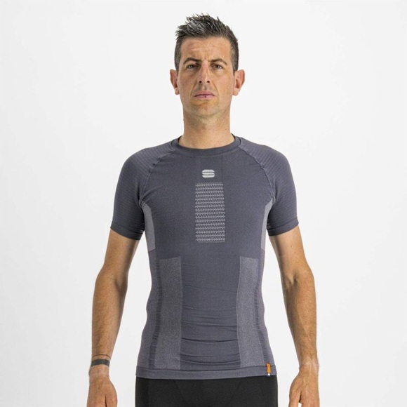 Sportful 2Nd Skin Tee - Thermounterwäsche - Herren Dark Grey/Silver M / L