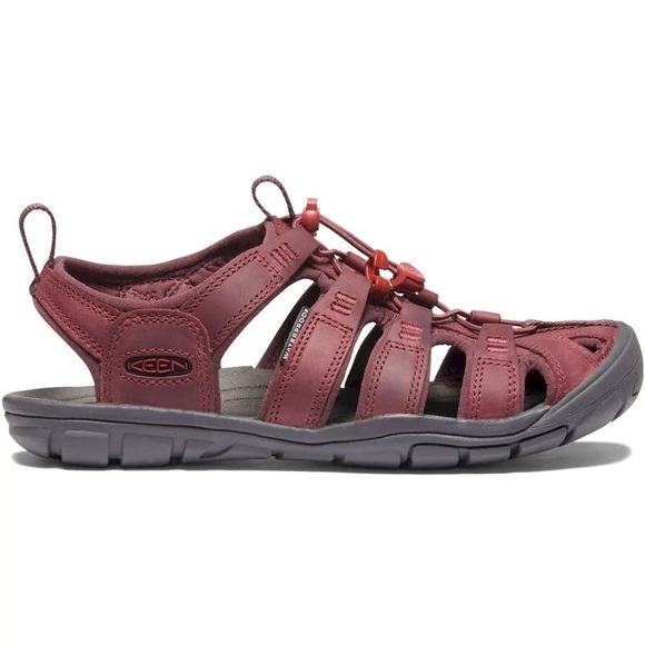 Keen Clearwater CNX Herren-Sandale rot