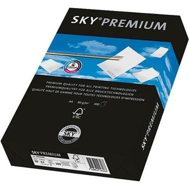 SKY Premium Papier A4 88233204 160g, weiss 250 Blatt