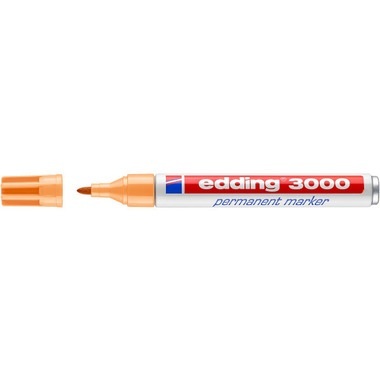 EDDING Permanent Marker 3000 1,5-3mm 3000-16 hellorange
