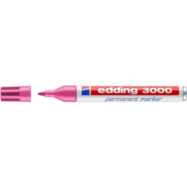 EDDING Permanent Marker 3000 1,5-3mm 3000-9 rosa