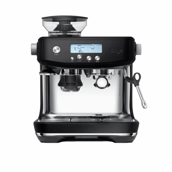 Sage the Barista Pro™ Black Truffel Siebträgermaschine