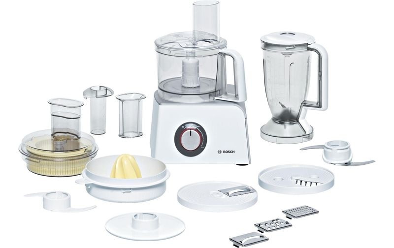 Bosch MCM 4200 - Kompaktküchenmaschine (Weiß/Silber)
