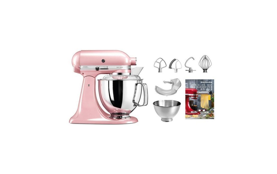 Kitchenaid Artisan KSM200 Küchenmaschine Swiss Edition pink