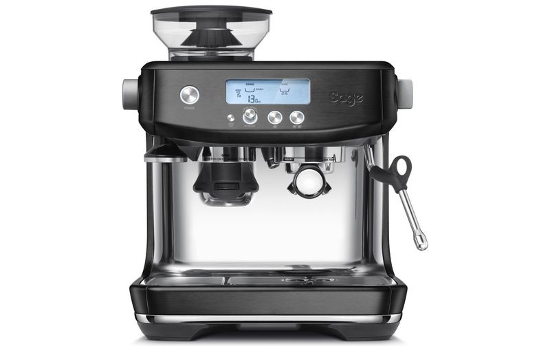 Sage the Barista Pro™ Stainless Steel Black Siebträgermaschine