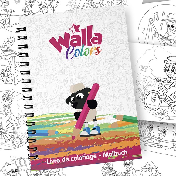 Walla Colors und Farbstifte