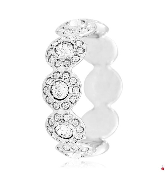 Swarovski - Ring Attract Band - Silber und Weiss