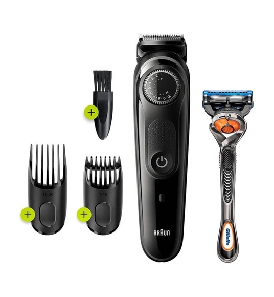 Braun BT 5242 - Bartschneider (Schwarz/Grau)