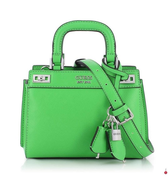Guess - Mini-Handtasche Katey - Hellgrün