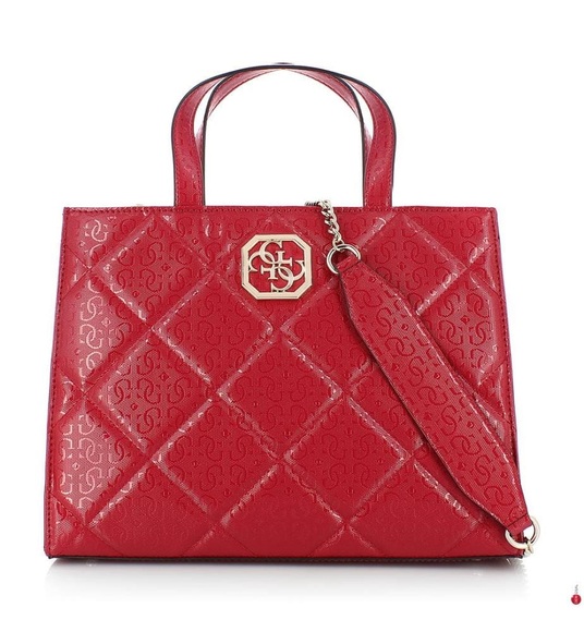 Guess - Handtasche Dilla Elite Society - Dunkelrot