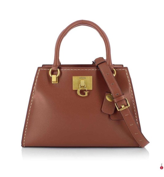 Guess - Handtasche Stephi - Camel