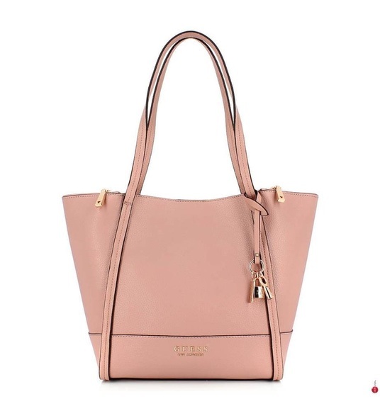 Guess - Handtasche mit Täschchen Heidi Large - Rosa