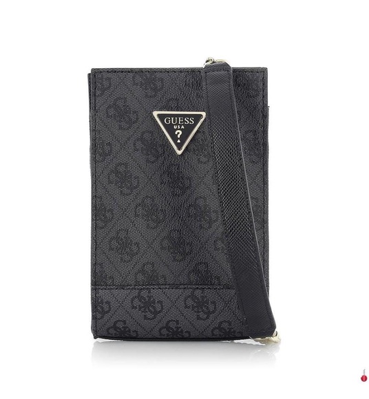 Guess - Umhängetasche Cordelia Logo - Dunkelgrau