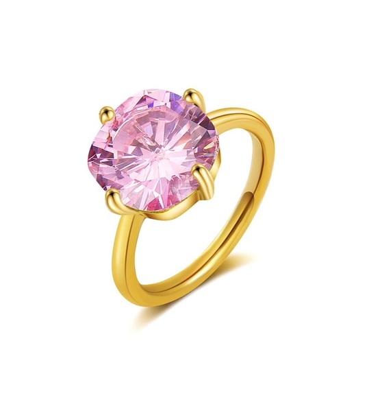 Ailoria - Ring Rosa Quarz Églantine - rose - 51