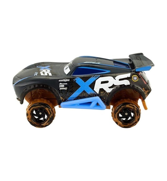 Mattel - Disney Cars Xtreme Racing Serie Schlammrennen Die-Cast Jackson Storm
