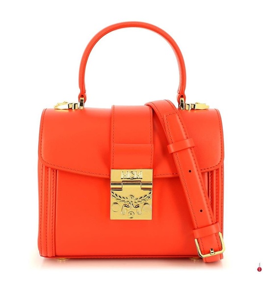Mcm - Mini-Handtasche - Rot