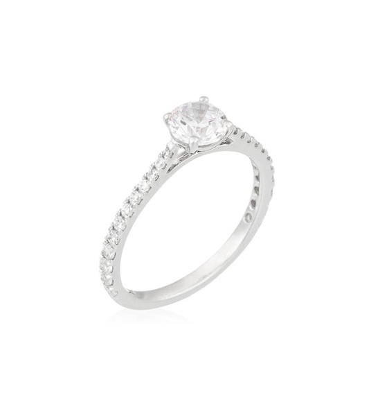 Atelier du Diamant - Ring Solitaire Royal - Silber