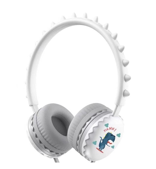 Eko - Kabel-Kopfhörer Dino 3.5 mm - Weiss