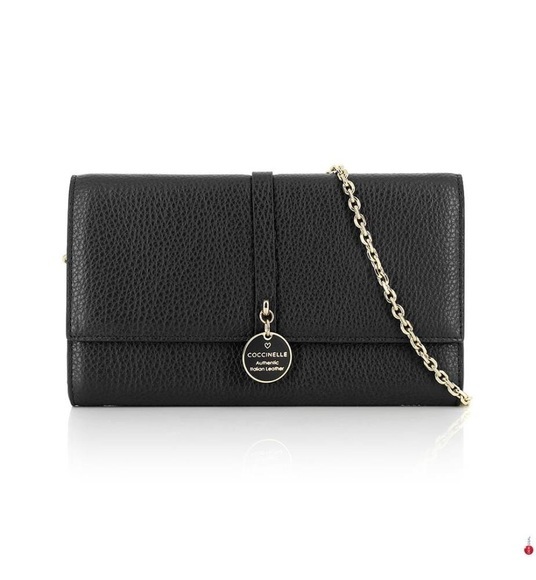 Coccinelle - Leder-Täschchen Alpha - Schwarz