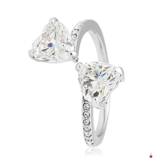 Swarovski - Ring Attract - Weiss