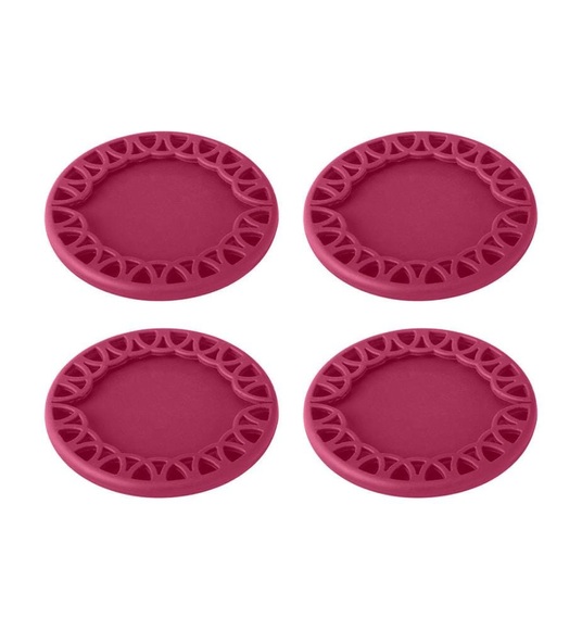 Vigar - 4er-Set Glasuntersetzer Maid - Rosa