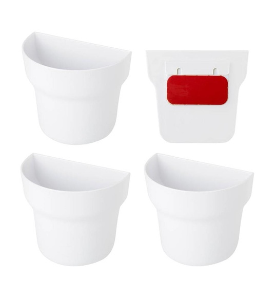 Vigar - 3er-Set Blumentöpfe - Weiss