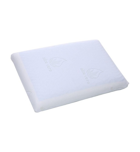 Beliani - Formgedächtnis-Schaum-Kopfkissen Emin - 60 x 40 cm - Weiss