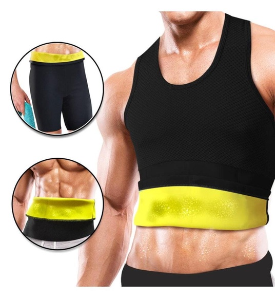 Sauna Booster - SAUNA BOOSTER - 2-teiliges Sauna-Ensemble für Herren - Schwarz